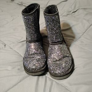 UGG Sparkle Black Winter Boots